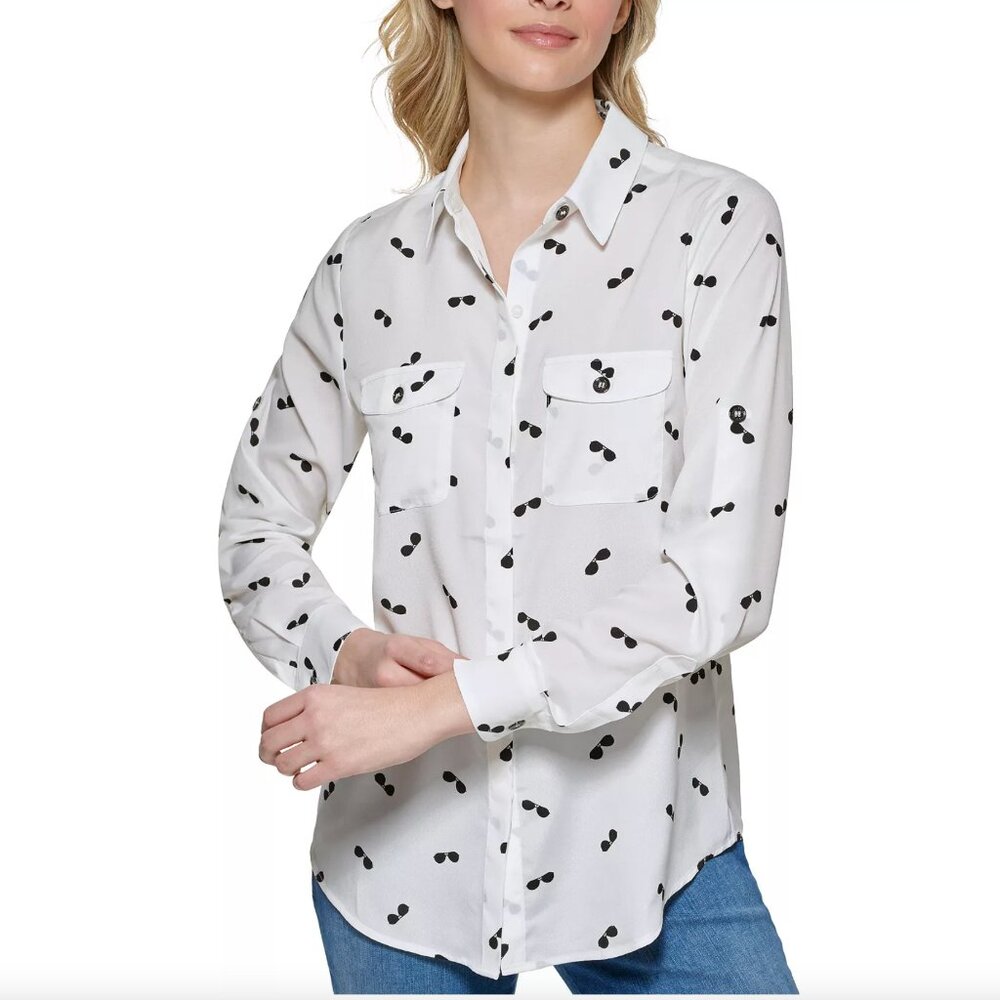 Karl Lagerfeld Paris Sunglasses Blouse